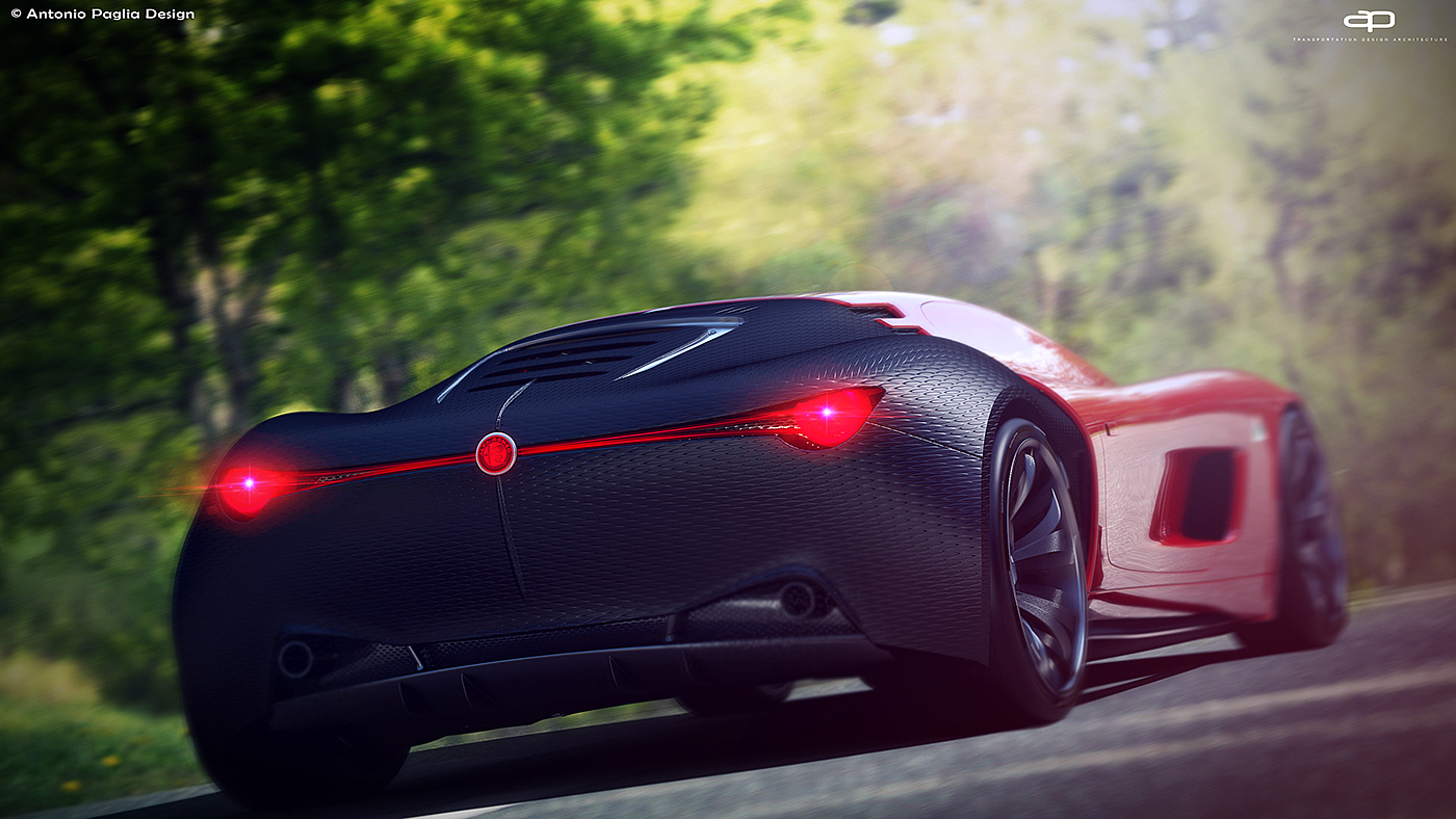 grace，power，alfa，alpha，Concept sports car，